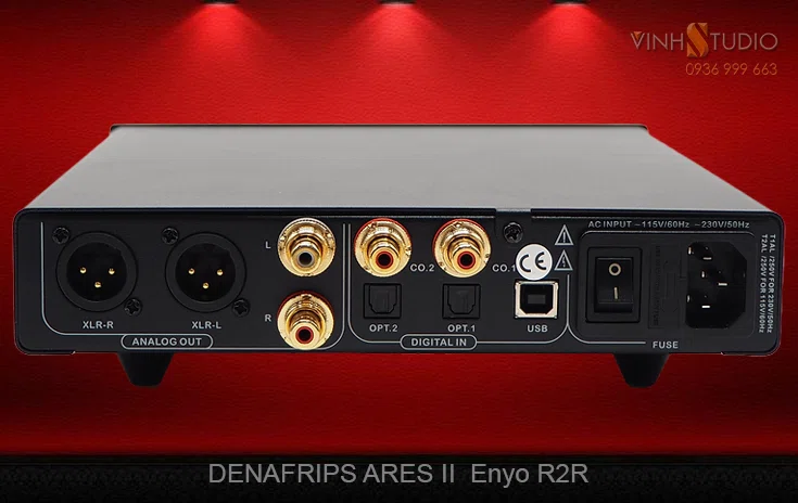 DAC DENAFRIPS ARES II / Enyo chuẩn R2R giá rẻ nhất Việt Nam có tại  Vinhstudio